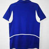 2002 Brazil Away Blue Retro Soccer Jersey