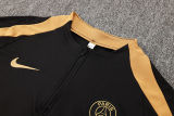 2024/25 PSG Black Kids Sweater Tracksuit