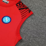 2024/25 Napoli Red Vest Training Jersey(A Set)