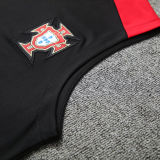 2024/25 Portugal Black Vest Training Jersey(A Set)