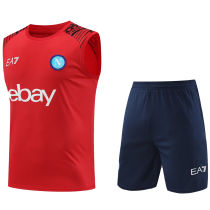 2024/25 Napoli Red Vest Training Jersey(A Set)
