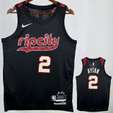 2024/25 Trail Blazers AYTON #2 Black City Edition NBA Jerseys