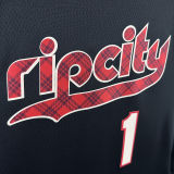 2024/25 Trail Blazers SIMMONS #1 Black City Edition NBA Jerseys