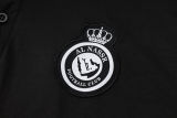 2024/25 Al Nassr Black POLO Training Tracksuit