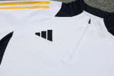 1024/25 Ad~ White Sweater Tracksuit