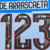 2024/25 Flamengo 1:1 Quality Away Fans Jersey (All Sponsor 全广告)