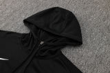 2024/25 BA Black Hoody Zipper Jacket Tracksuit