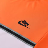 2022 Nk White Orange Short Training Jersey(A Set)