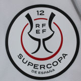 CAMPEONES #13 RM Home Supercopa de España Final Player Version Jersey 球员版 胸前小字+西班牙超级杯12右章