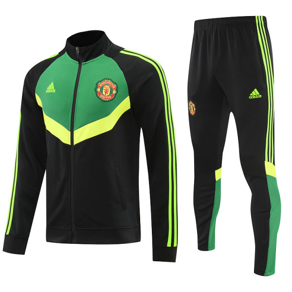 2024/25  M Utd Black Jacket Tracksuit