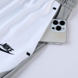 2022 Nk White Grey Short Training Jersey(A Set)