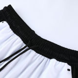 2022 Nk White Black Short Training Jersey(A Set)