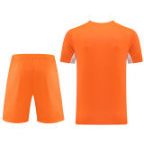2022 Nk White Orange Short Training Jersey(A Set)