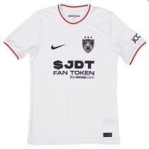 2024/25 Johor DT F.C  Away White Fans Jersey 柔佛