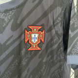 2024/25 Portugal Black GK Fans Soccer Jersey