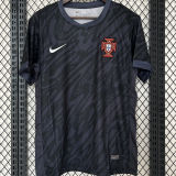 2024/25 Portugal Black GK Fans Soccer Jersey