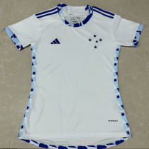 2024/25 Cruzeiro Away White Women Soccer Jersey 女