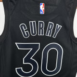 Warriors CURRY #30  Black Honor Edition NBA Jerseys