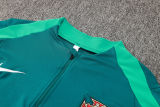 2024/25 Portugal Blackish Green Kids Sweater Tracksuit