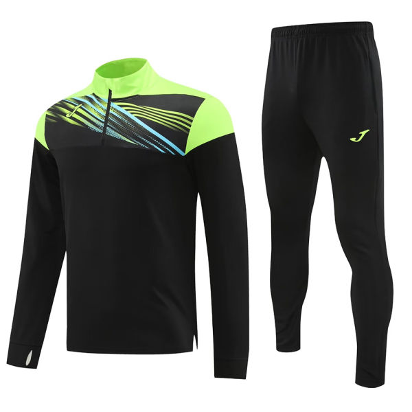 2024/25 JOMA Black  Sweater Tracksuit