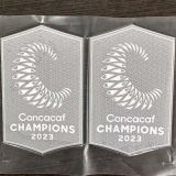 Concacaf NATIONS LEAGUE FINALS + Concacaf CHAMPIONS 2023 中北美洲及加勒比海国家联赛 右臂章+胸前方形银杯2023  (You can buy it alone OR tell us which jersey to print it on. )