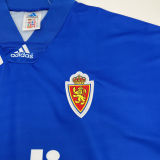 1992/93 Zaragoza Away Blue Retro Soccer Jersey