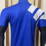 1992/93 Zaragoza Away Blue Retro Soccer Jersey