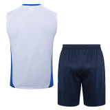 2024/25 Italy White Vest Training Jersey(A Set)