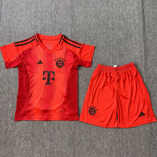 2024/25 BFC Home Red Kids Soccer Jersey