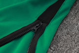 2024/25 Celtics Green Hoody Zipper Jacket Tracksuit