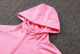 2024/25 Inter Miami  Pink Hoody Zipper Jacket Tracksuit