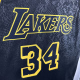2024/25 Lakers ONEAL #34 White  NBA Jerseys