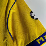 2008 Iron Maiden Yellow Retro Jersey (Number 08)
