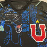 2024/25 Universidad de Chile Black GK Fans Jersey