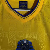 2008 Iron Maiden Yellow Retro Jersey (Number 08)