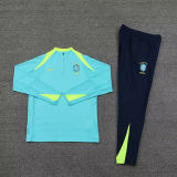 2024/25 Portugal Green Kids Sweater Tracksuit