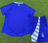 2024/25 Argentina Away Blue Player Version Kids Jersey 球员版童装