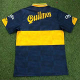 1995-1997 Boca Home Blue Retro Soccer Jersey