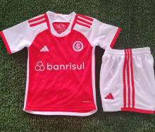 2024/25 Internacional Home Red Kids Soccer Jersey