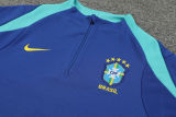 2024/25 Brazil Blue Sweater Tracksuit