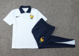 2024/25 France Light Blue POLO Training Tracksuit
