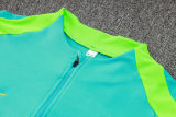 2024/25 Brazil  Green Kids  Sweater Tracksuit