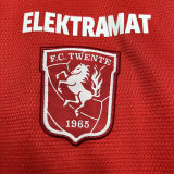 2024/25 FC Twente Home Red Fans Soccer Jersey 特温特