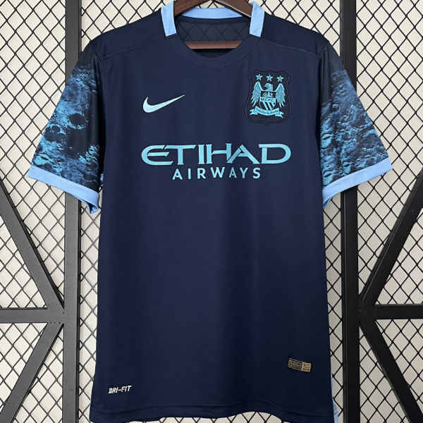 2015/16 Man City Away Retro Soccer Jersey