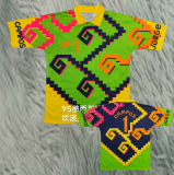 1995 Mexico Green Campos #1 GoalKeeper Retro Soccer Jersey 会杯主