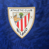 2024/25 Bibao AT Away Blue Fans Soccer Jersey