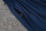 2025 France Sapphire Blue Hoody Zipper Jacket Windbreaker