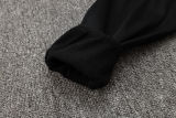 2025 In Milan Black Hoody Zipper Jacket Windbreaker