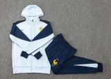 2025 France Grey Hoody Zipper Jacket Windbreaker