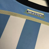 2014 Argentina Home Retro Soccer Jersey